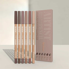 Huitich Matte Lip Liner Pencil Set 6 Colors - Mumzar