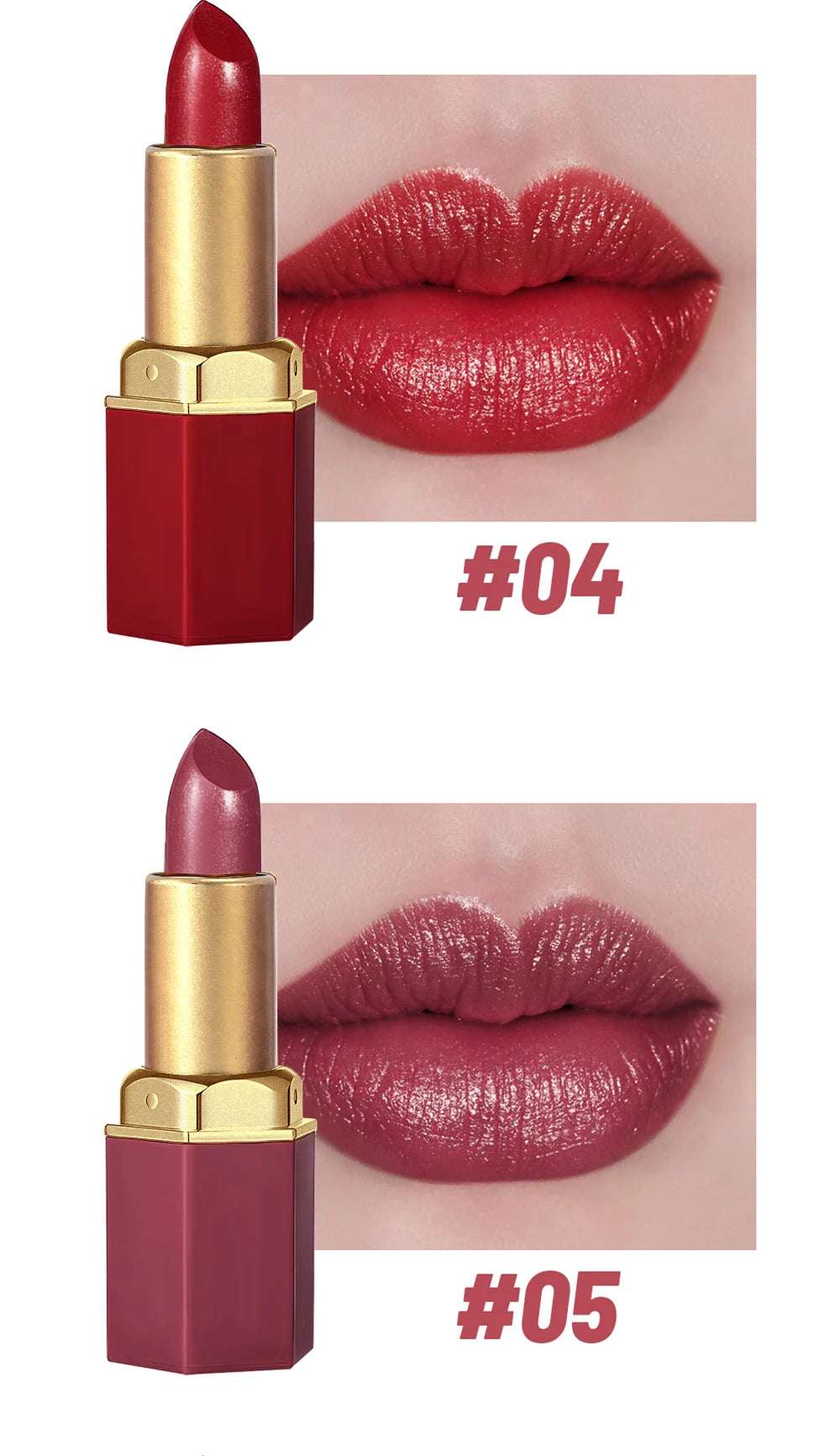 Huitich Matte Velvet Lipstick Set - 6 Colors - Mumzar