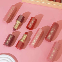 Huitich Matte Velvet Lipstick Set - 6 Colors - Mumzar