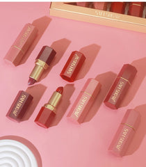Huitich Matte Velvet Lipstick Set - 6 Colors - Mumzar