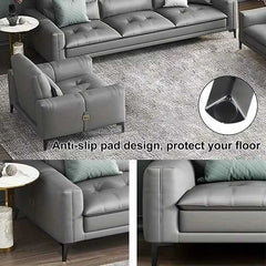 Huitich Metal Furniture Legs for Sofa Gold & Black 4 Piece Set - Mumzar