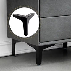 Huitich Metal Furniture Legs for Sofa Gold & Black 4 Piece Set - Mumzar