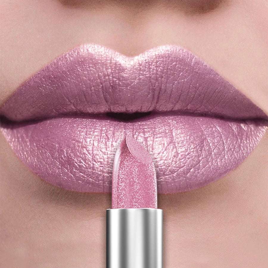 Huitich Metallic Lipstick Set Shimmer Shades - Mumzar