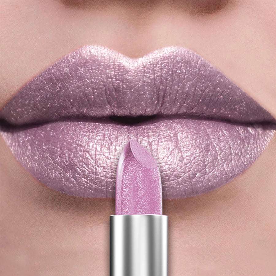 Huitich Metallic Lipstick Set Shimmer Shades - Mumzar