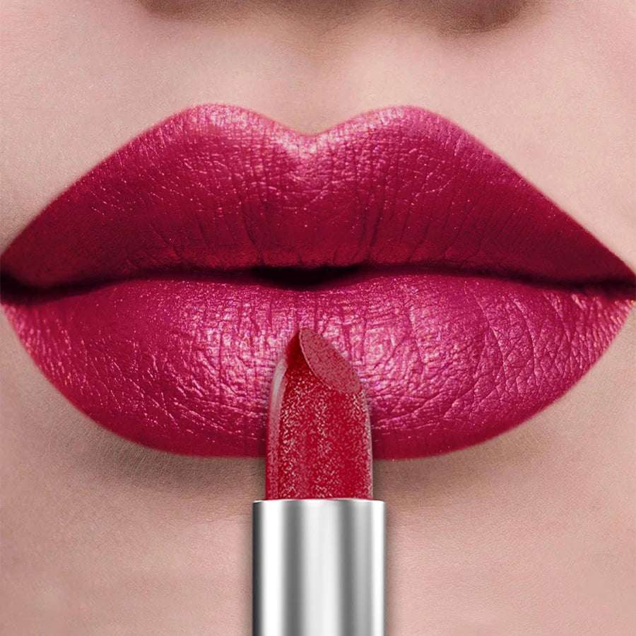 Huitich Metallic Lipstick Set Shimmer Shades - Mumzar