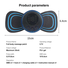Huitich Mini Electric Neck Massager with 8 Modes - Mumzar