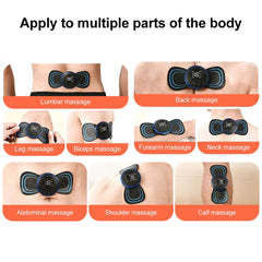 Huitich Mini Electric Neck Massager with 8 Modes - Mumzar