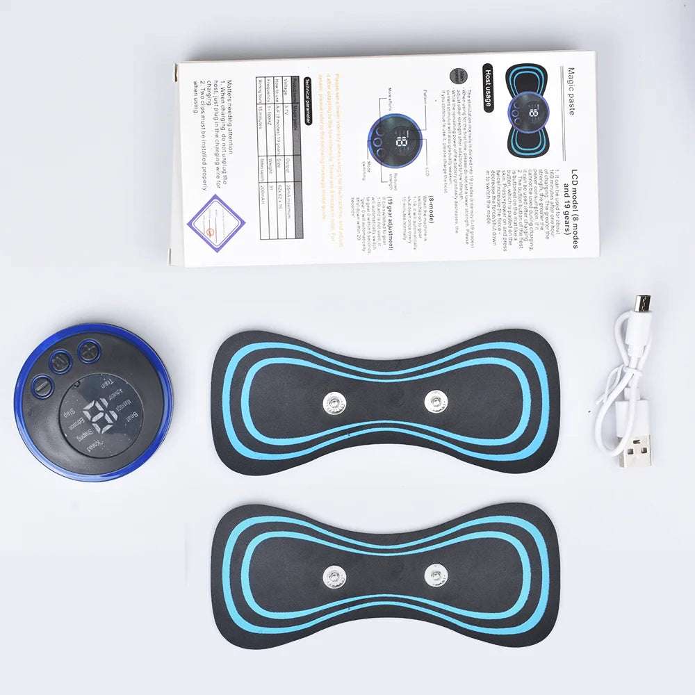 Huitich Mini Electric Neck Massager with 8 Modes - Mumzar