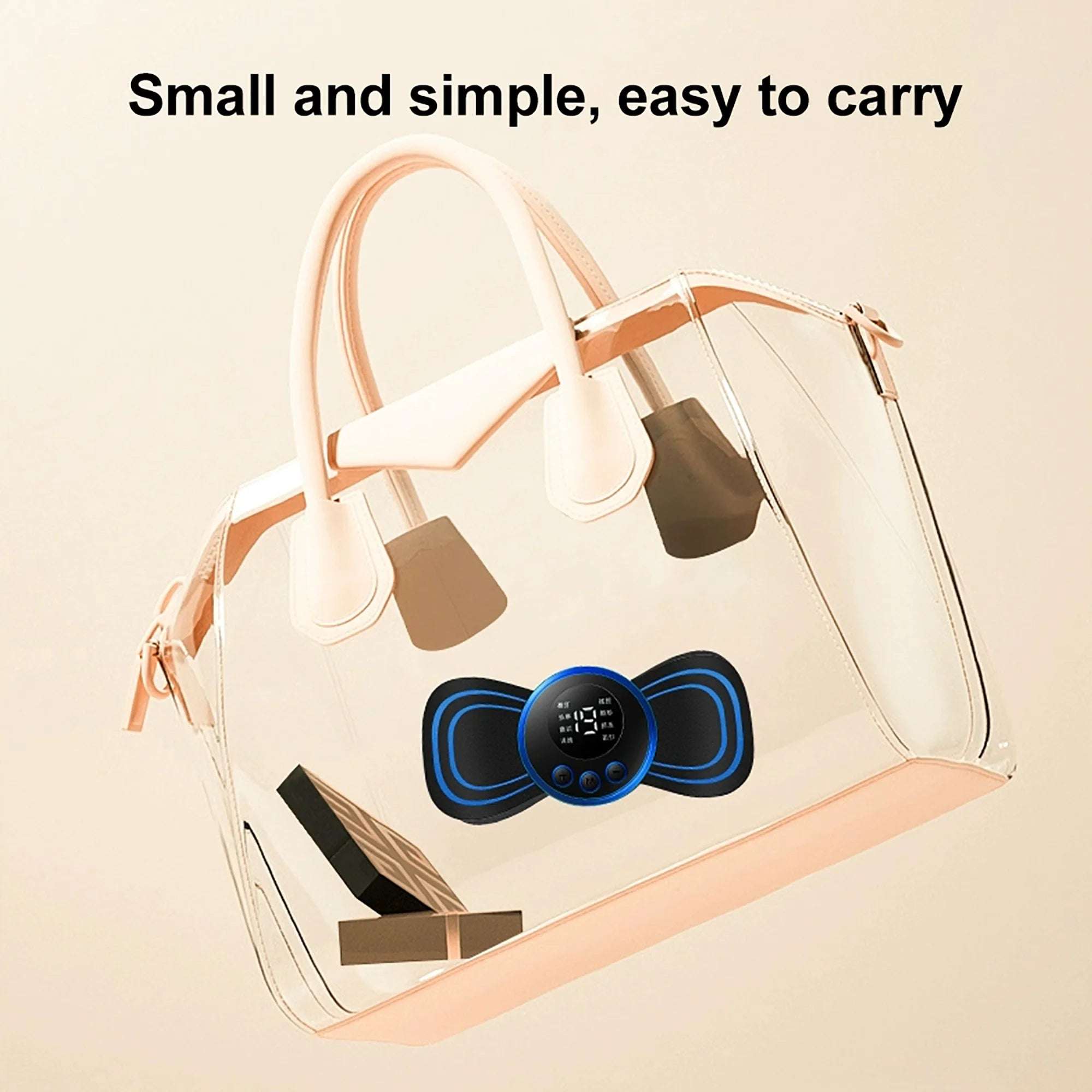 Huitich Mini Electric Neck Massager with 8 Modes - Mumzar