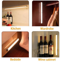 Huitich Motion Sensor LED Night Light USB Rechargeable - Mumzar