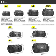 Huitich Motorcycle Rear Seat Bag Waterproof 19L - 80L - Mumzar