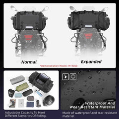 Huitich Motorcycle Rear Seat Bag Waterproof 19L - 80L - Mumzar