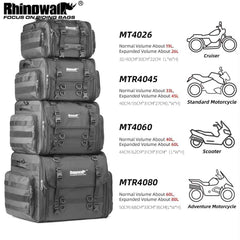 Huitich Motorcycle Rear Seat Bag Waterproof 19L - 80L - Mumzar