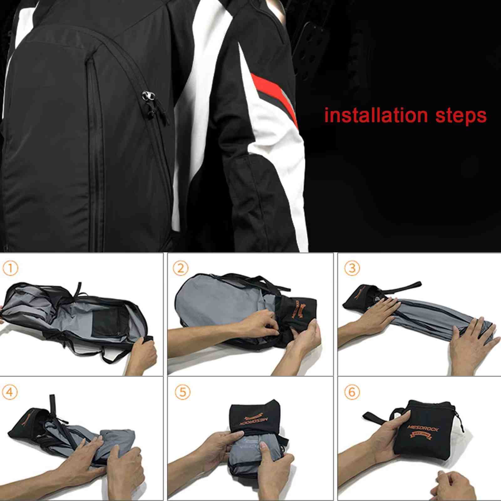 Huitich Motorcycle Travel Luggage Bag 20 - 28L Waterproof - Mumzar