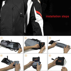 Huitich Motorcycle Travel Luggage Bag 20 - 28L Waterproof - Mumzar