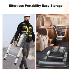 Huitich Multipurpose Telescopic Ladder Durable & Compact - Mumzar
