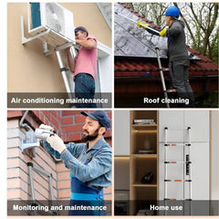 Huitich Multipurpose Telescopic Ladder Durable & Compact - Mumzar