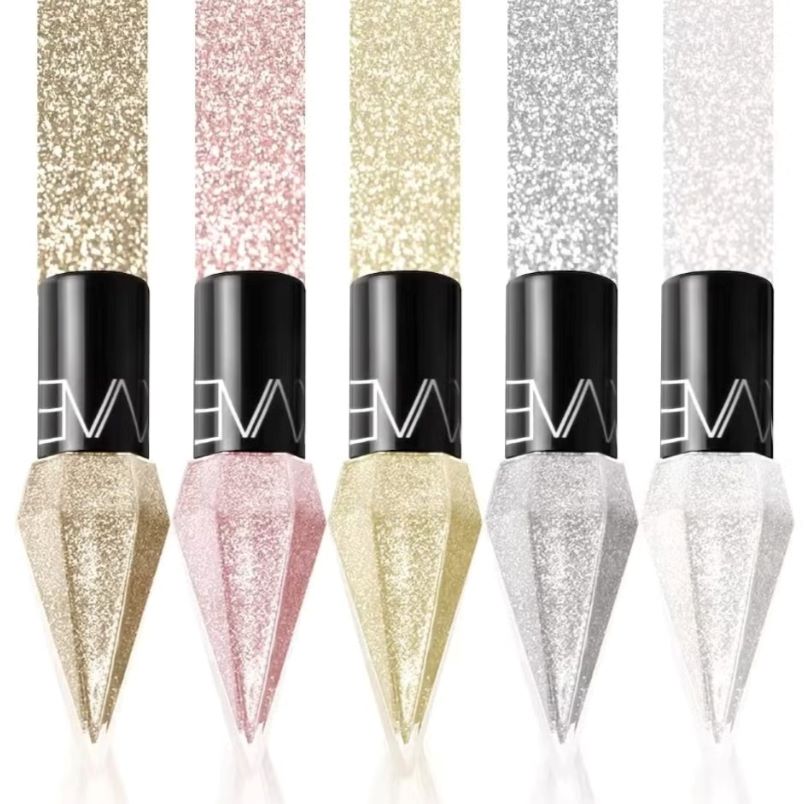Huitich Organic Glitter Eyeliner Set 5 Sparkling Shades - Mumzar