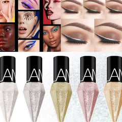 Huitich Organic Glitter Eyeliner Set 5 Sparkling Shades - Mumzar