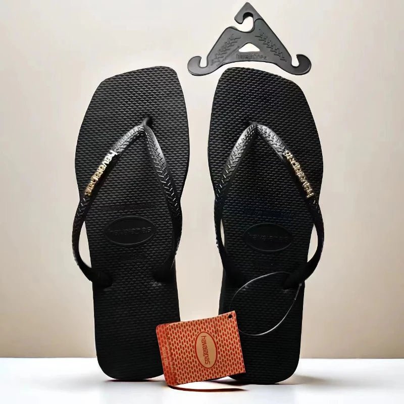Huitich Outdoor Beach Slippers for Women Black - Mumzar