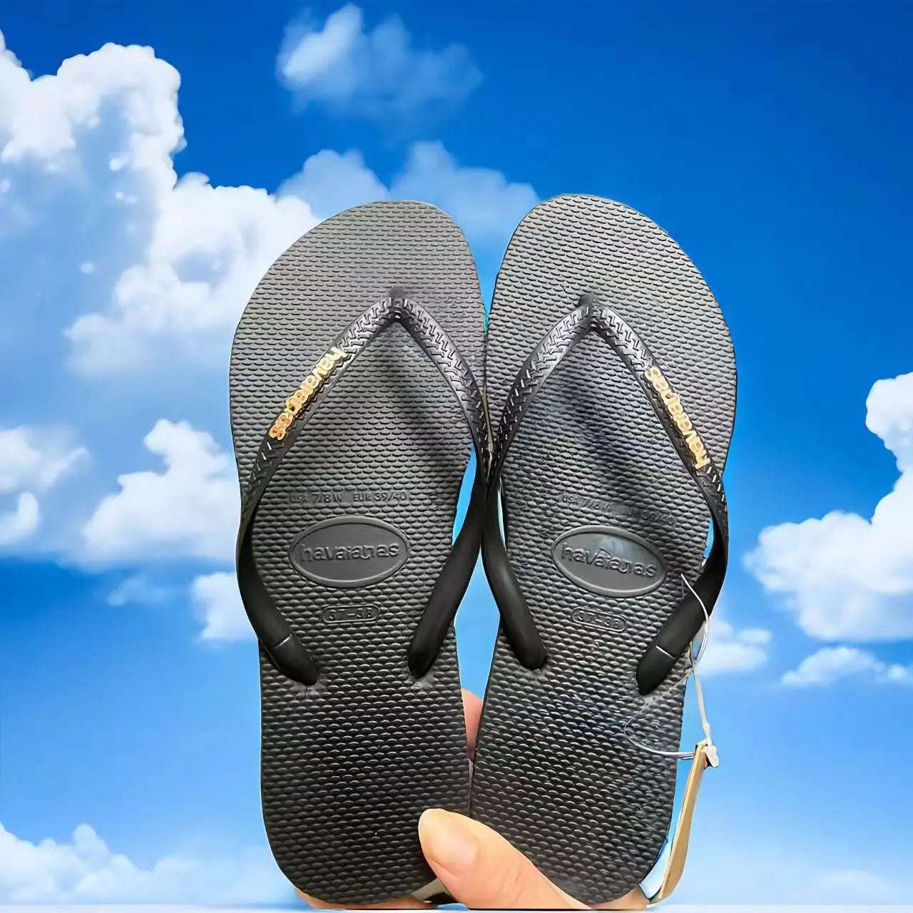 Huitich Outdoor Beach Slippers for Women Black - Mumzar
