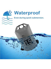 Huitich Outdoor Sports PVC Dry Bag 15L Waterproof - Mumzar