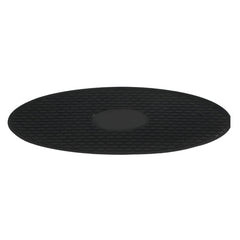 Huitich Oval Silicone Anti - Slip Dashboard Mat Black - Mumzar