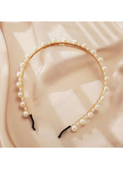 Huitich Pearl Hair Jewelry for Kids Stylish Headband - Mumzar