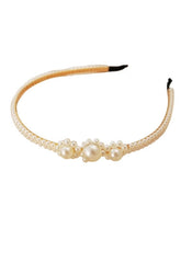 Huitich Pearl Hair Jewelry for Kids Stylish Headband - Mumzar
