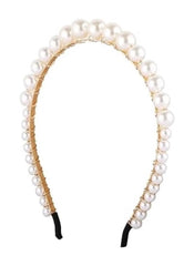 Huitich Pearl Hair Jewelry for Kids Stylish Headband - Mumzar