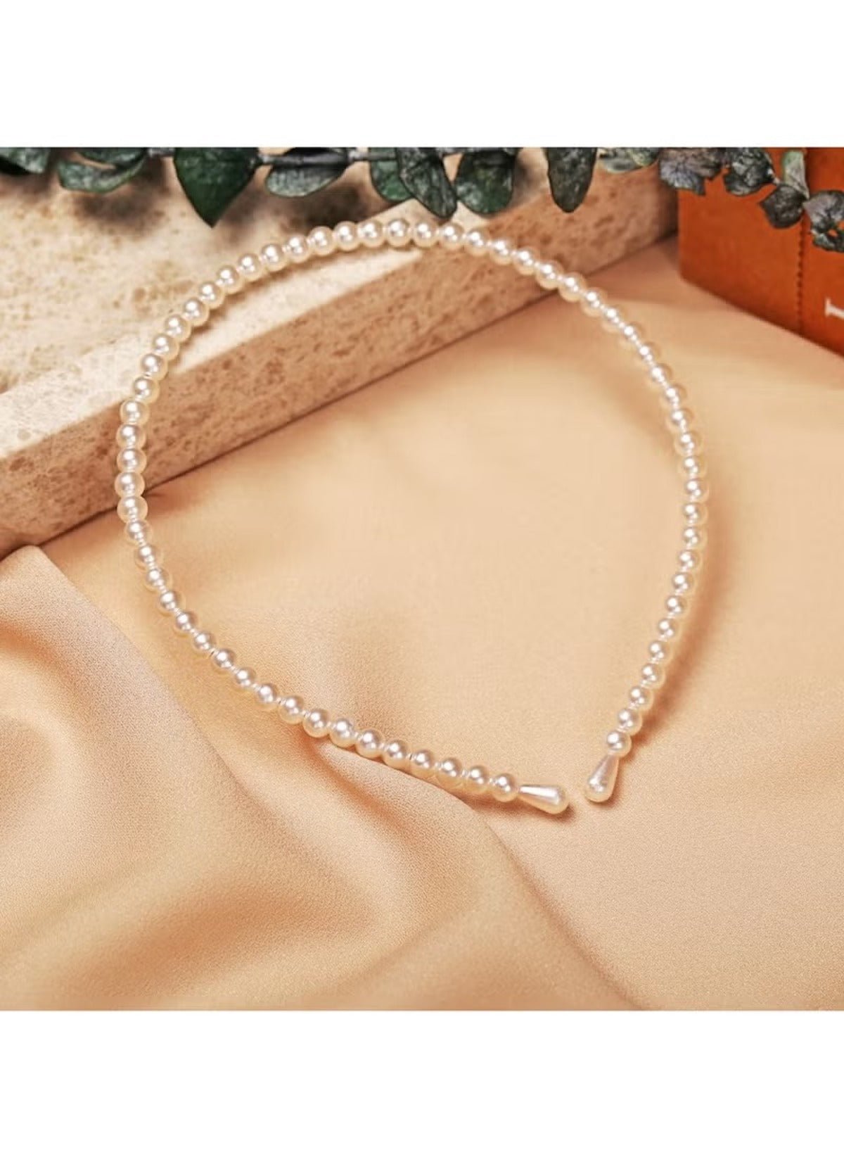 Huitich Pearl Hair Jewelry for Kids Stylish Headband - Mumzar