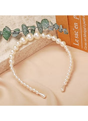 Huitich Pearl Hair Jewelry for Kids Stylish Headband - Mumzar