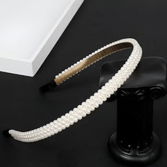 Huitich Pearl Headband for Girls Elegant Style - Mumzar