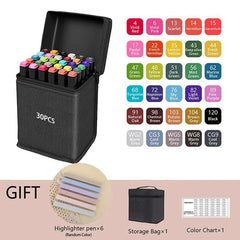 Huitich Permanent Illustration Markers for Drawing - 262 Colors Set - Mumzar