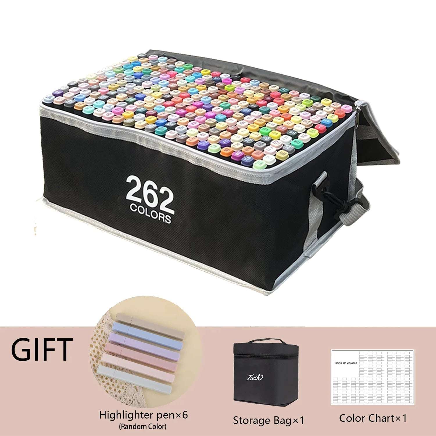 Huitich Permanent Illustration Markers for Drawing - 262 Colors Set - Mumzar