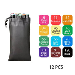 Huitich Permanent Illustration Markers for Drawing - 262 Colors Set - Mumzar
