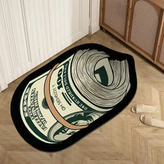 Huitich Personalized Dollar Carpet Creative Money Rug - Mumzar