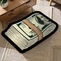 Huitich Personalized Dollar Carpet Creative Money Rug - Mumzar