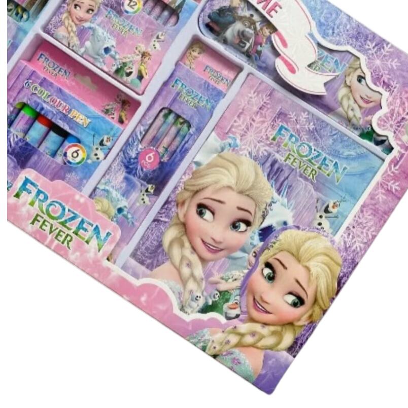 Huitich Pink Stationery Kit for Girls Frozen Fever Set - Mumzar