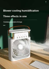 Huitich Portable Air Cooler Fan with Mist - Mumzar