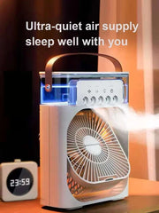 Huitich Portable Air Cooler Fan with Mist - Mumzar
