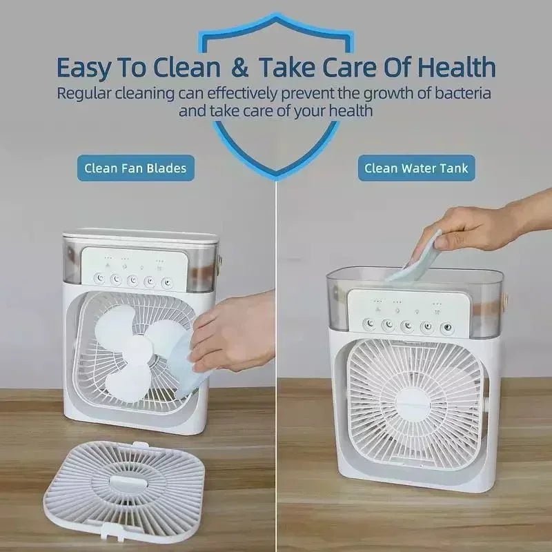 Huitich Portable Air Cooler Fan with Mist - Mumzar