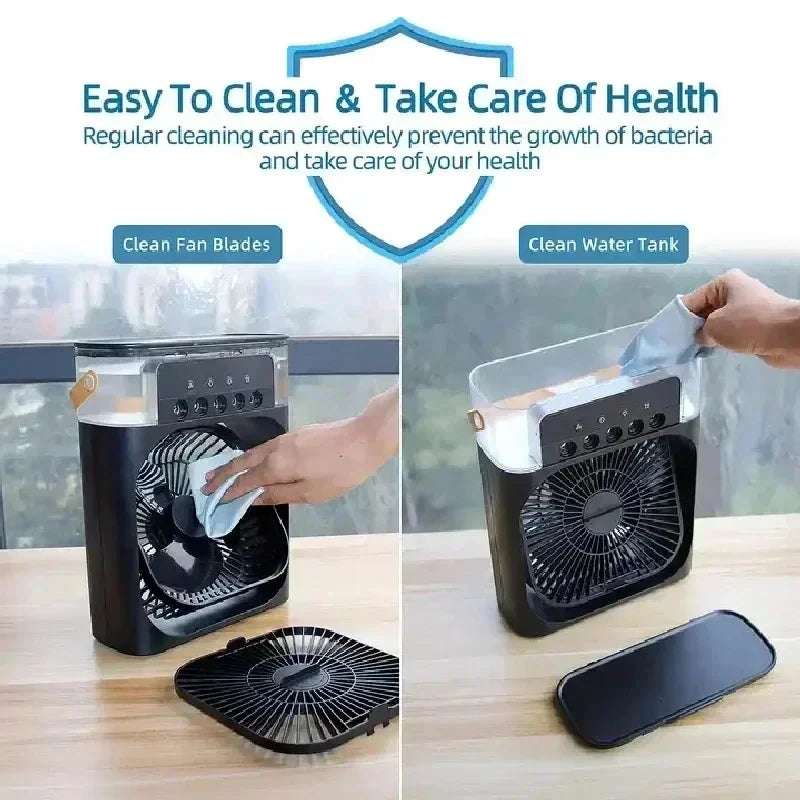Huitich Portable Air Cooler Fan with Mist - Mumzar