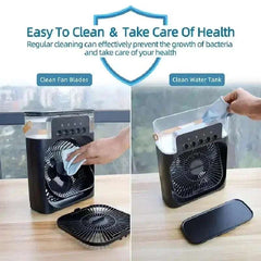 Huitich Portable Air Cooler Fan with Mist - Mumzar
