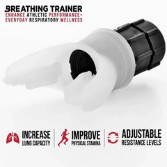 Huitich Portable Breathing Exercise Device with Adjustable Resistance - Mumzar