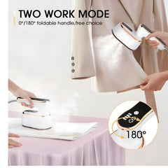 Huitich Portable Fabric Steamer and Iron with Digital Display - Mumzar