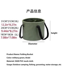 Huitich Portable Fishing Accessory Organizer Bucket - Mumzar