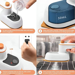 Huitich Portable Garment Steamer for Clothes Compact Iron - Mumzar