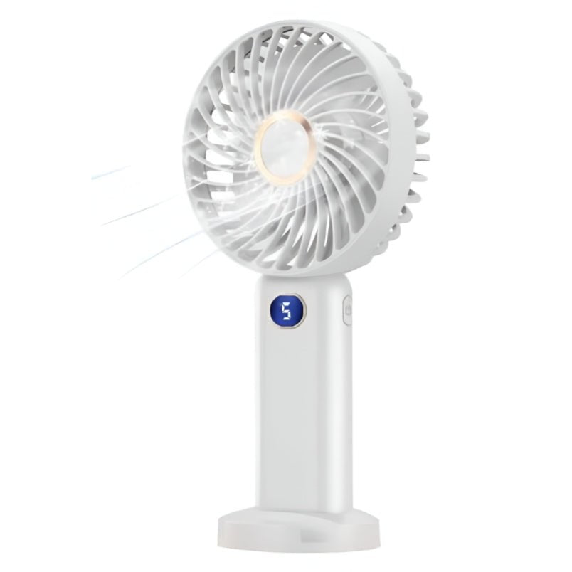 Huitich Portable Handheld Fan with Digital Display - Mumzar