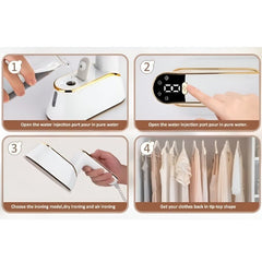 Huitich Portable Handheld Steam Iron with Fast Heat - Up - Mumzar
